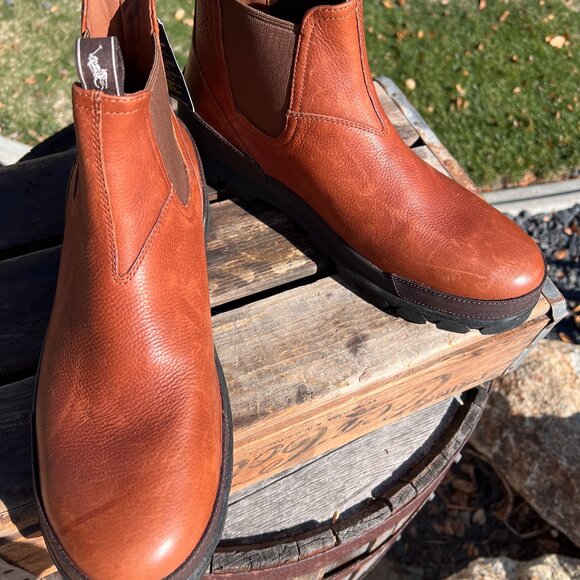 NWT Ralph Lauren Polo Oslo Chelsea Boots - Size 13D main image 6